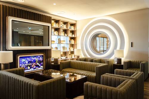 Lobby sitting area