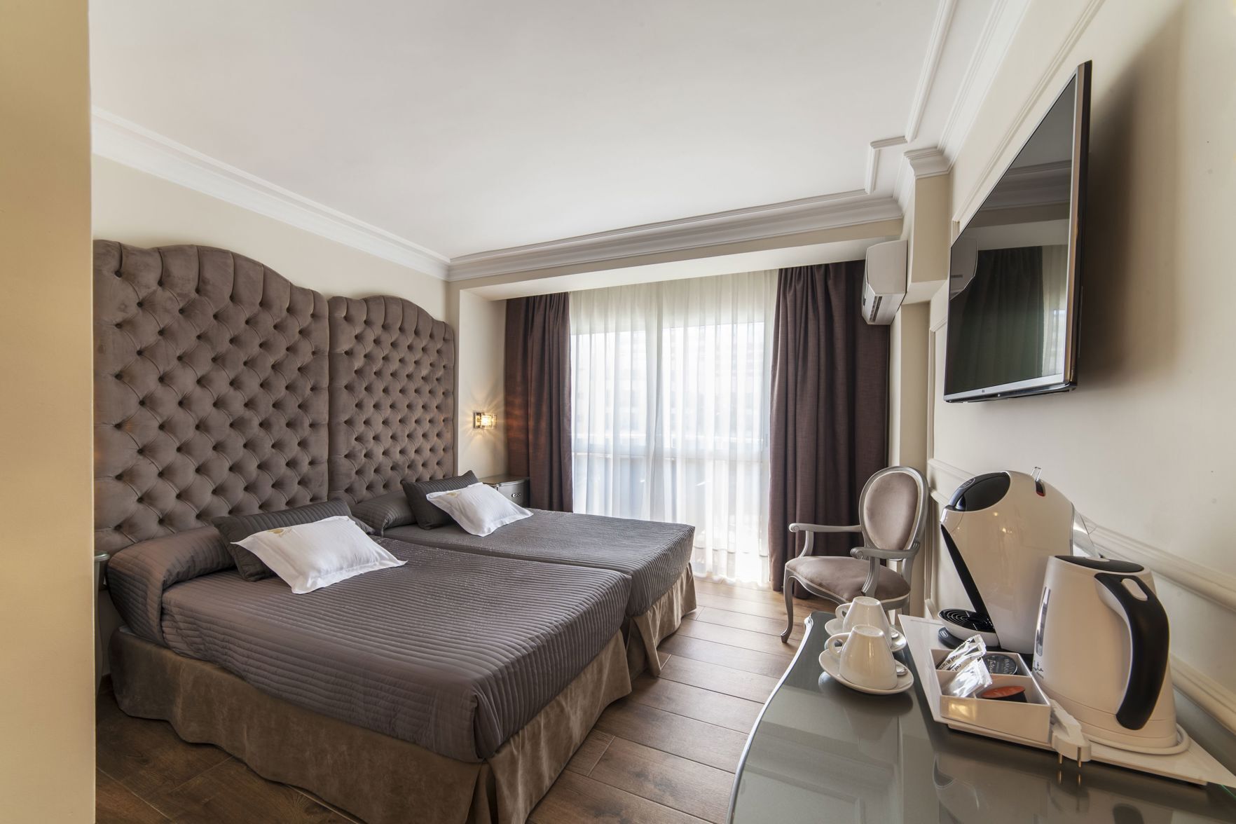 Premium bedding, minibar, in-room safe, desk