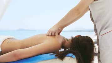 Behandlingsrum för par, bastu och kroppsbehandlingar