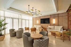 Sala de estar en el lobby