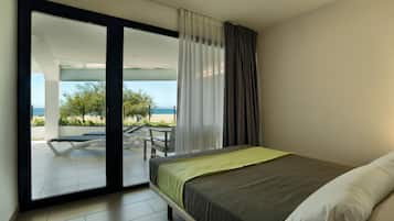 Appartamento Superior, 2 camere da letto, vista mare | Vista dalla camera