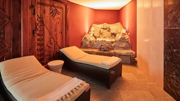 Sauna, hot tub, steam room, Turkish bath, hot stone massages