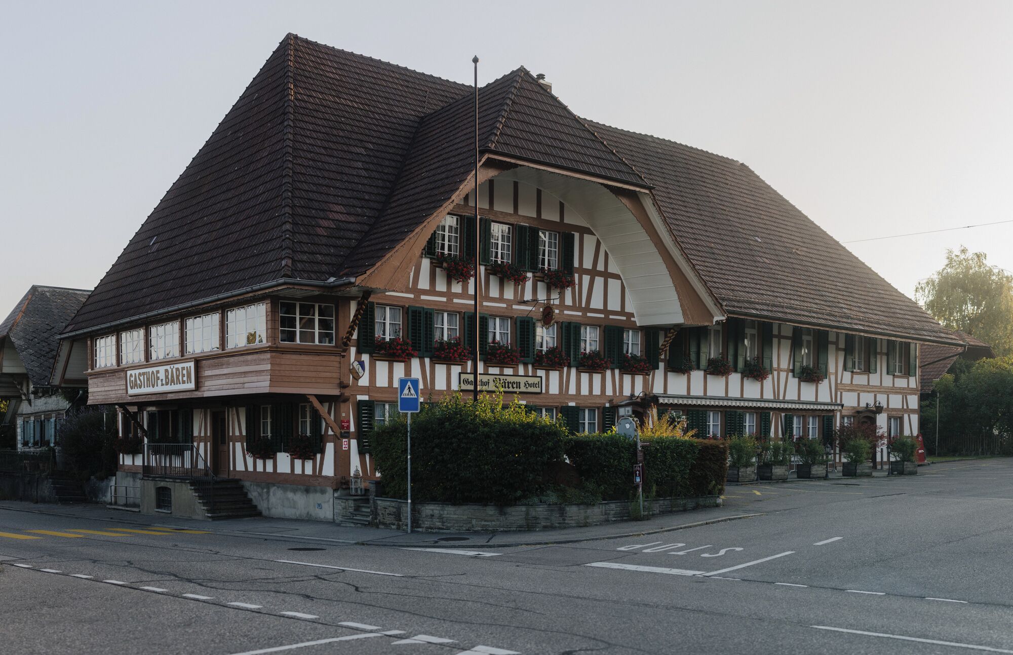 Fassade der Unterkunft