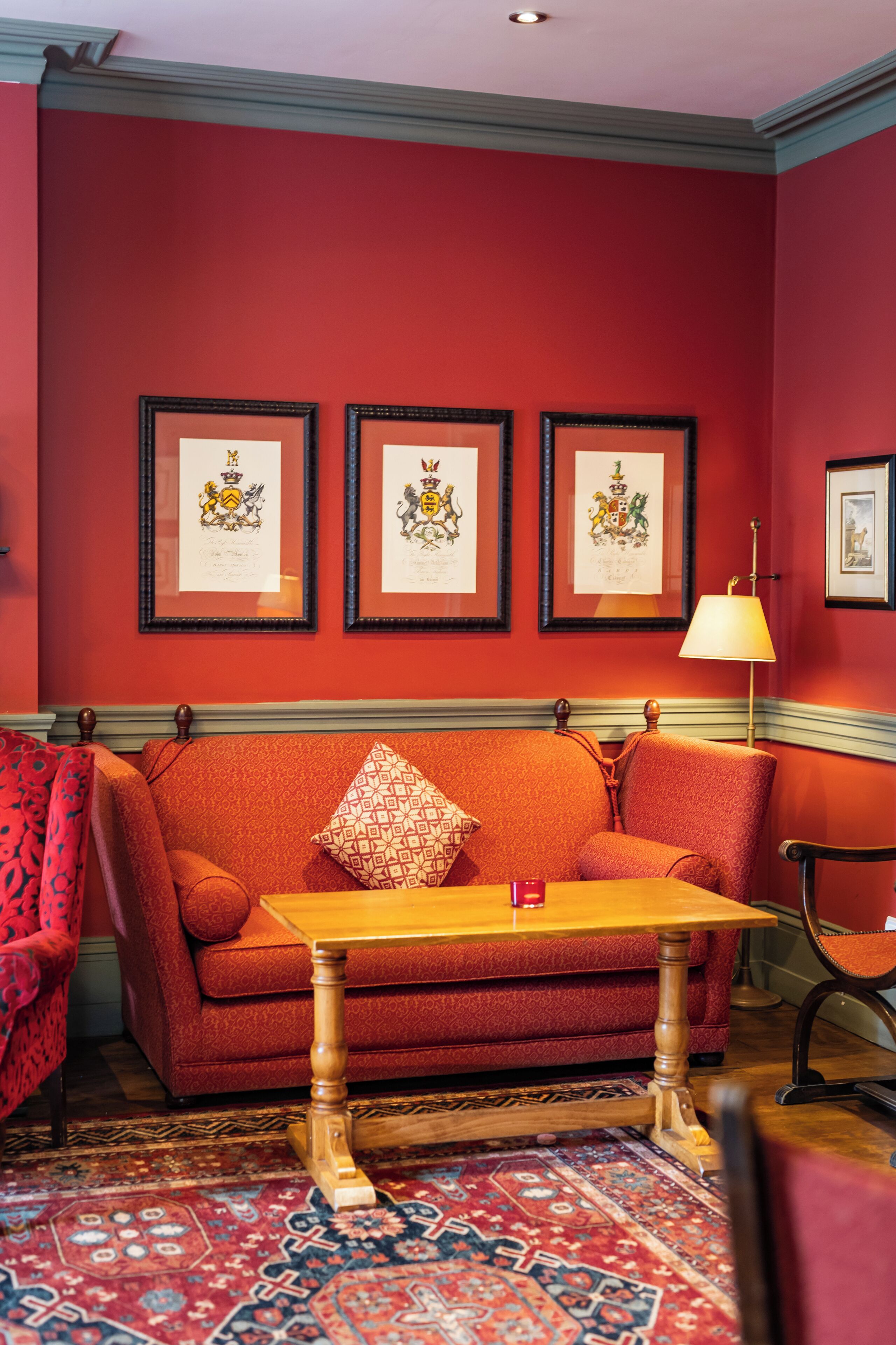 Lobby sitting area