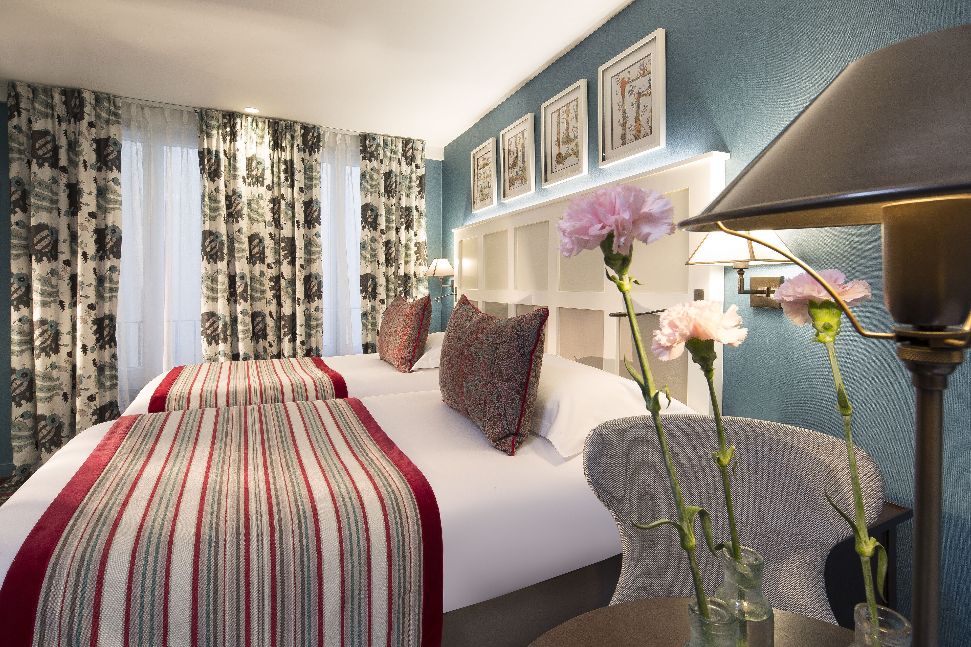 standard twin room | premium bedding, in-room safe, desk, soundproofing