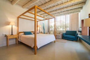 Down duvets, minibar, in-room safe, desk