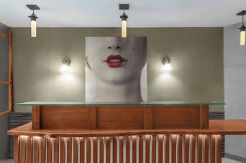 Reception area at The Solita Soho Hotel