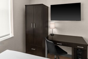 Room, 2 Double Beds | Premium bedding, in-room safe, soundproofing, iron/ironing board