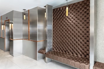Reception area at The Solita Soho Hotel