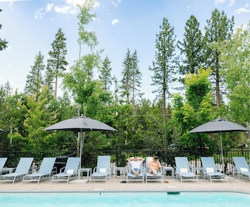 Pool amenities at The Landing Resort & Spa