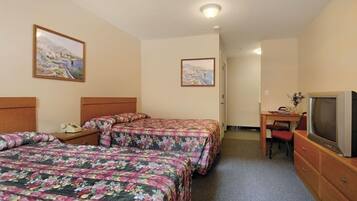 Iron/ironing board (on request), WiFi (free), alarm clocks