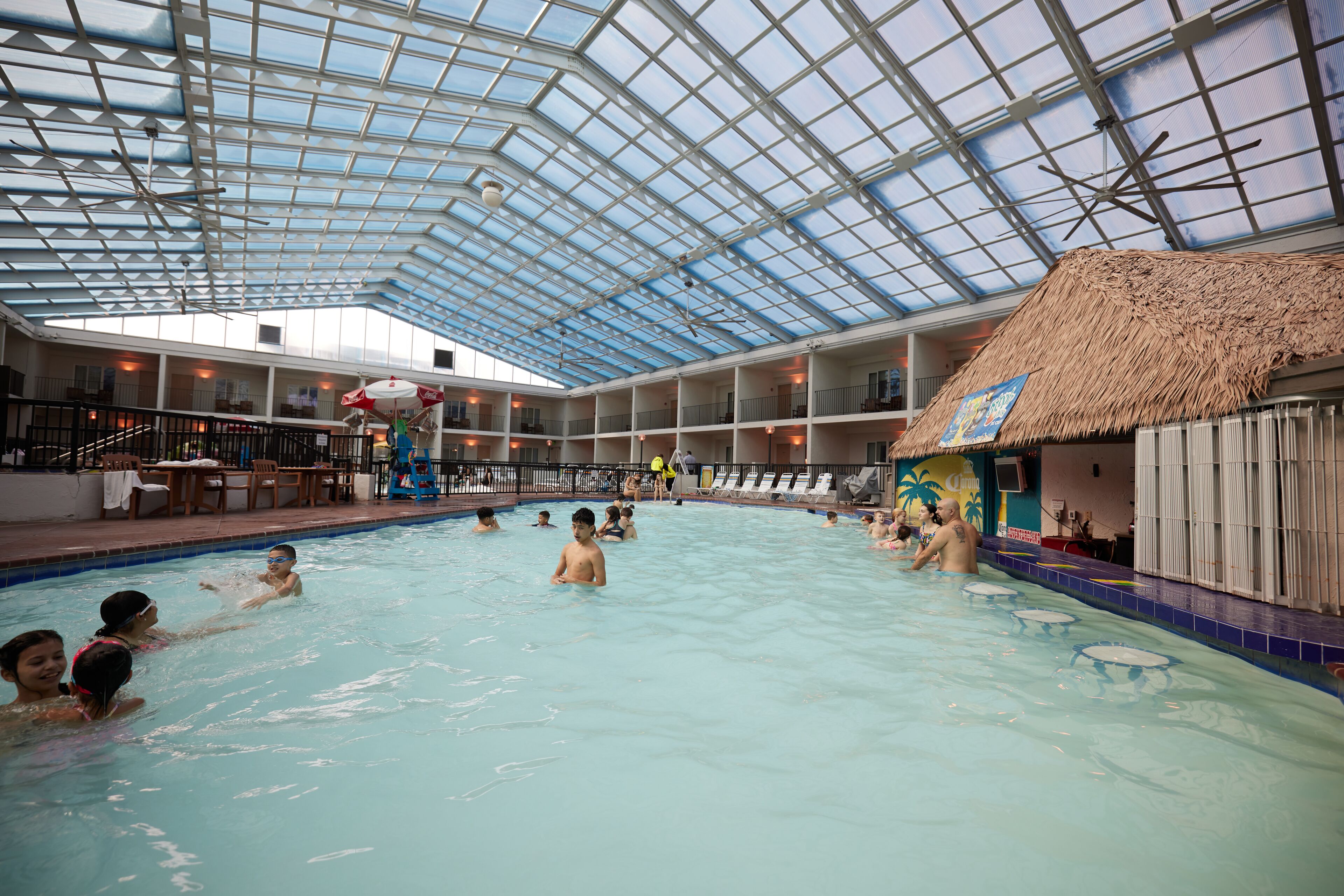 2 indoor pools, cabanas (surcharge), sun loungers