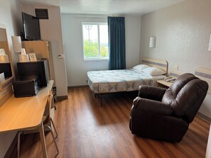 WiFi (無料)、ベッドシーツ、アラーム付き時計、車椅子でアクセスできる設備