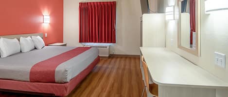 Minibar, in-room safe, desk, blackout drapes