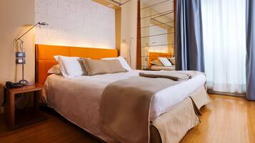 标准单人房, 山景 | 1 多间卧室、高档床上用品、羽绒被、迷你吧