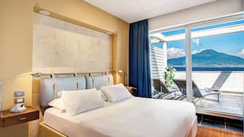 Hochwertige Bettwaren, Daunenbettdecken, Minibar, Zimmersafe