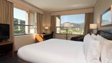 Premium bedding, memory foam beds, in-room safe, desk