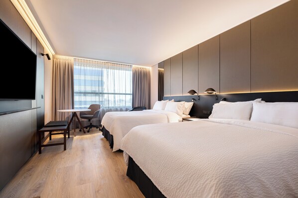 Standard Room, 2 Queen Beds (High Floor, Minifridge)