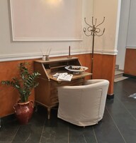 Sala de estar en el lobby