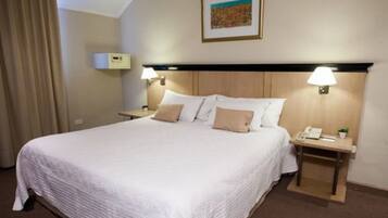 Literie de qualité supérieure, couette en duvet d'oie, minibar