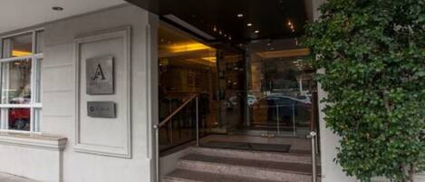 Entrada de la propiedad