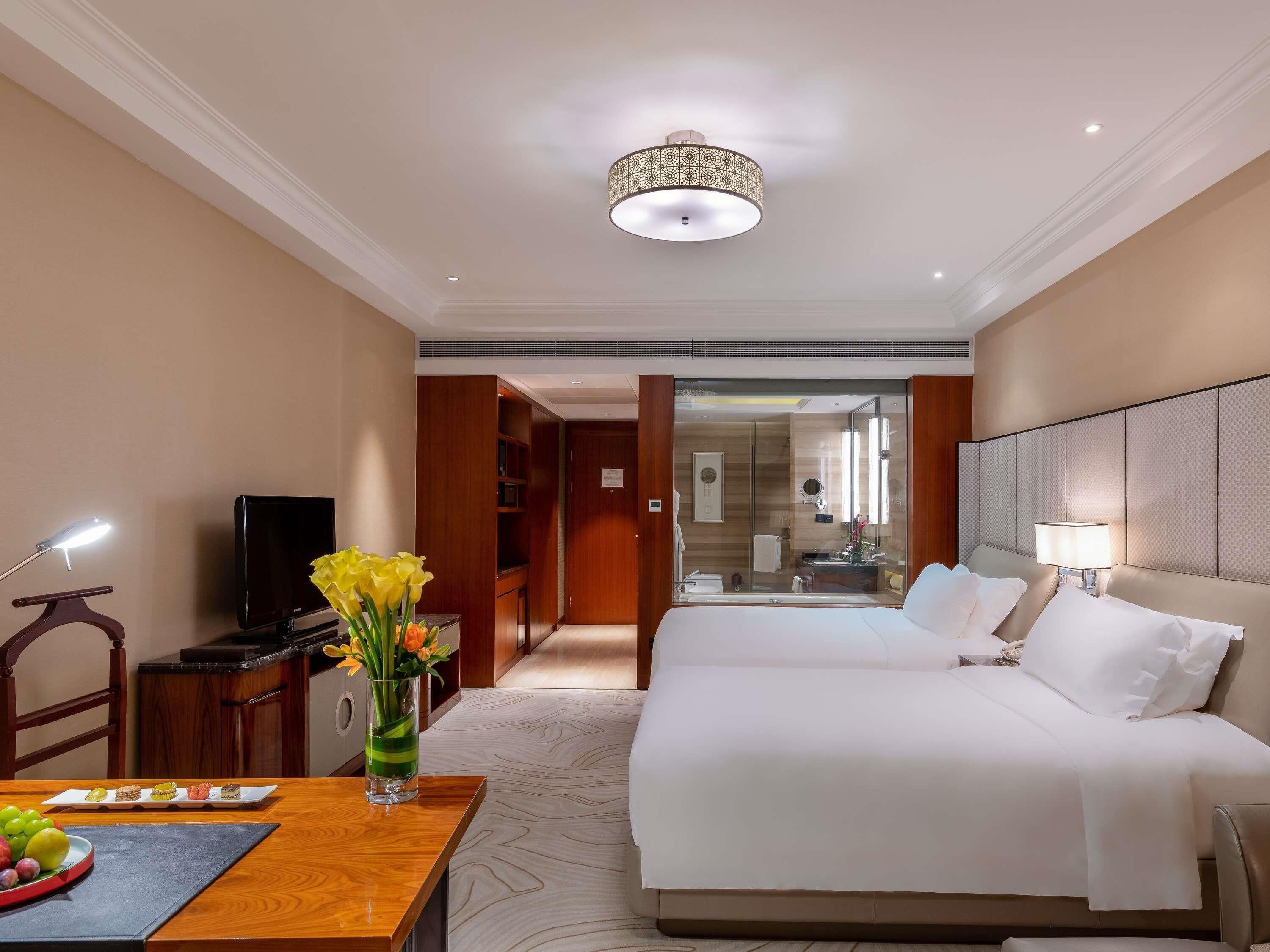 Phòng Cao cấp, 2 giường đơn | 1 phòng ngủ, bộ đồ giường cao cấp, chăn bông, minibar 