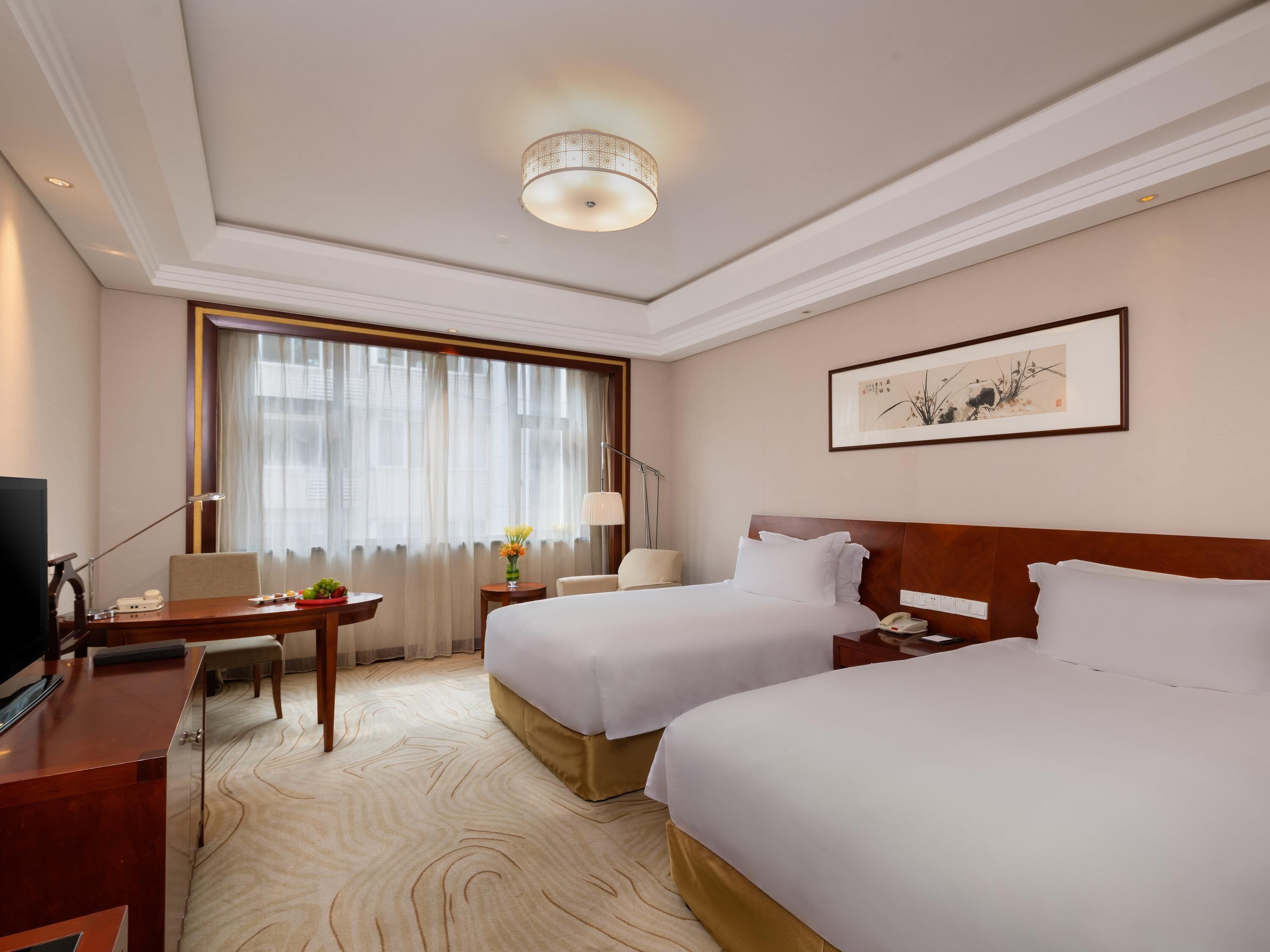Superior-Zimmer, 2 Einzelbetten, Stadtblick | 1 Schlafzimmer, hochwertige Bettwaren, Daunenbettdecken, Minibar