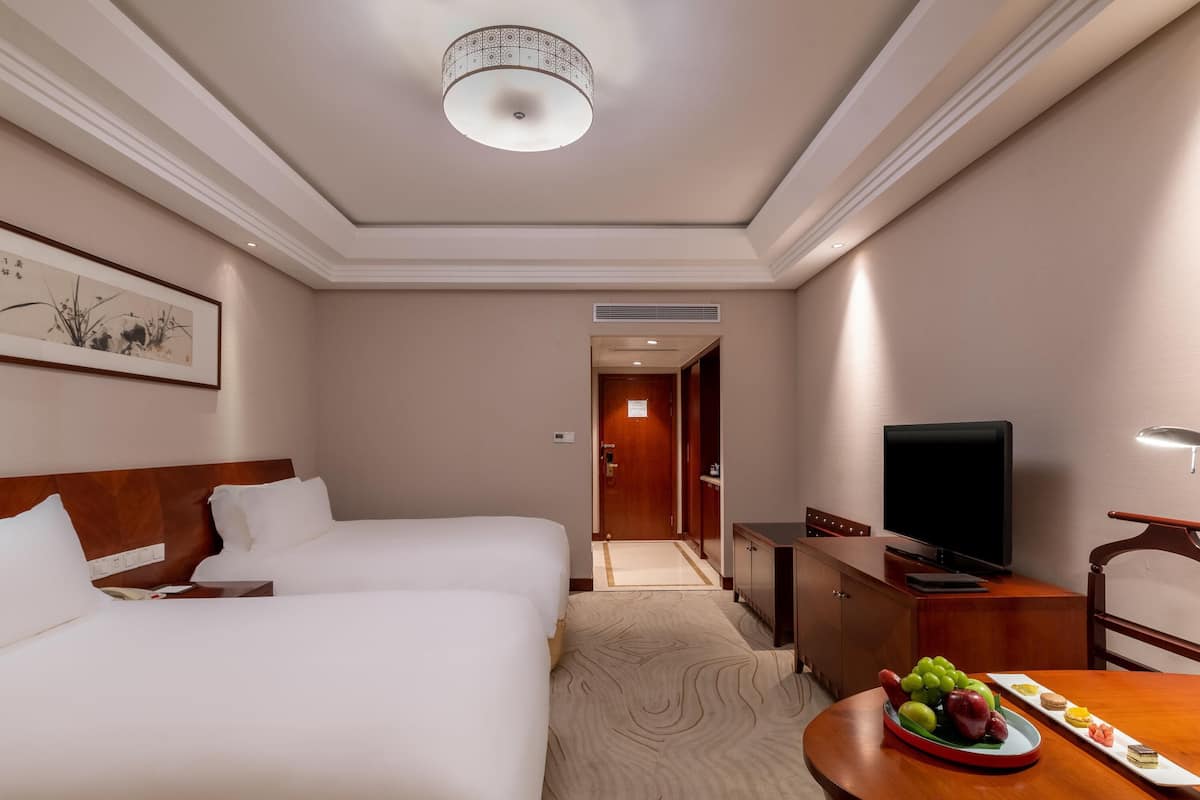 Chambre supérieure, 2 lits jumeaux | 1 chambre, literie de qualité, couette en duvet, minibar