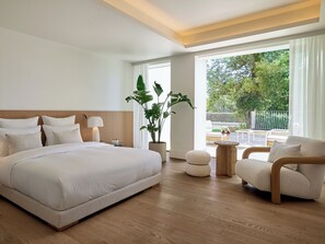 Club Riviera Room | Premium bedding, in-room safe, soundproofing, free WiFi - The Roc Club, A Grecotel Hotel to Live (Vari-Voula-Vouliagmeni)