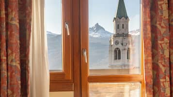 Chambre Supérieure Double ou avec lits jumeaux, vue montagne