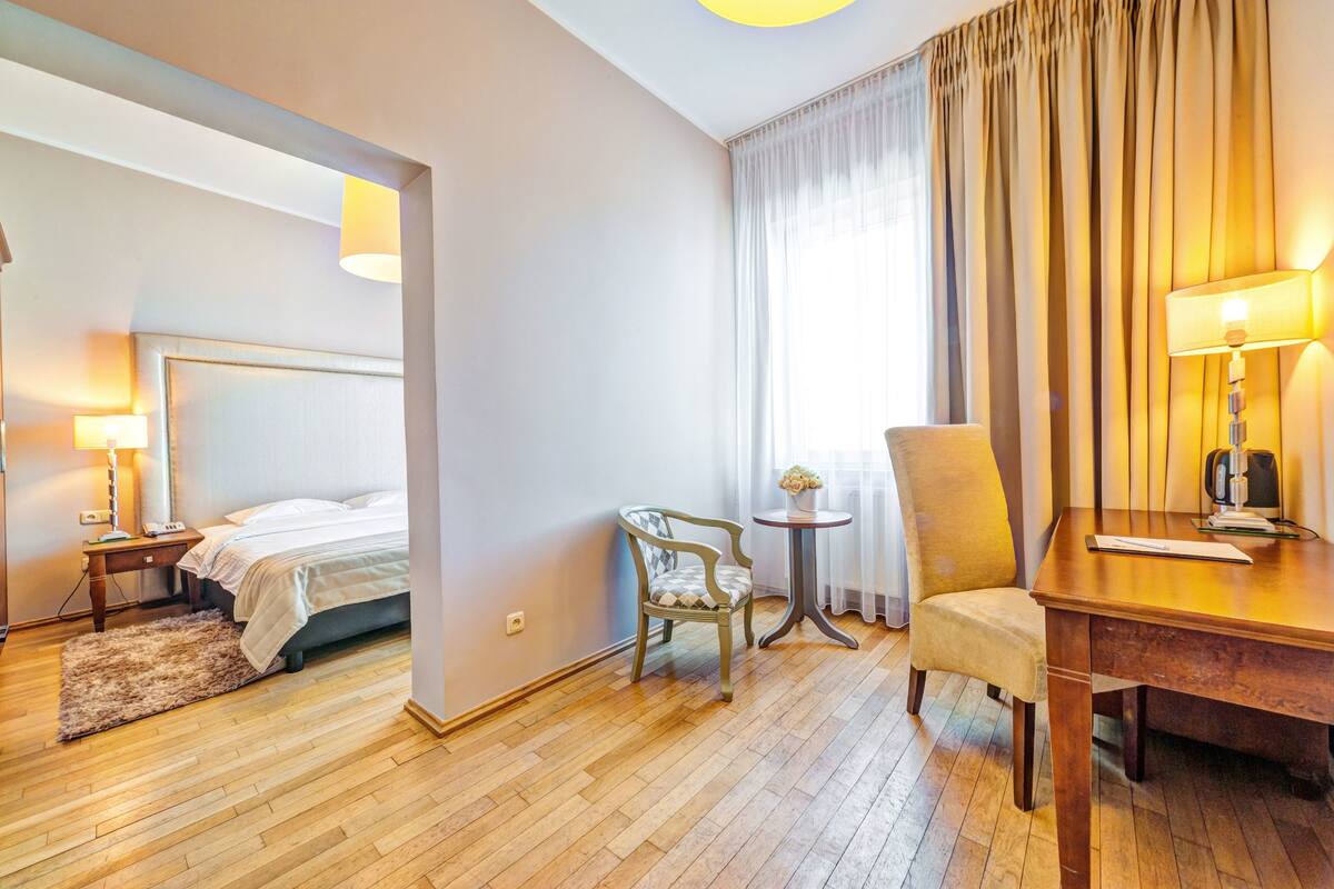 Superior Room, 1 Bedroom | Hypo-allergenic bedding available, in-room safe, desk, laptop workspace