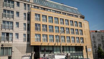 Overnatningsstedets facade