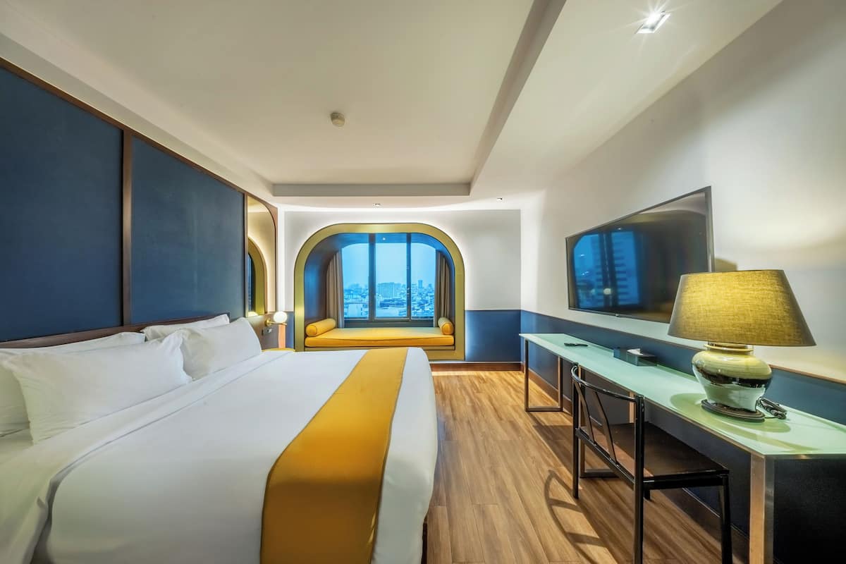 Deluxe Premier Double Bed | 객실 내 금고, 책상, 암막 커튼, 무료 WiFi