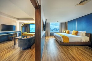 Coffres-forts dans les chambres, bureau, rideaux occultants