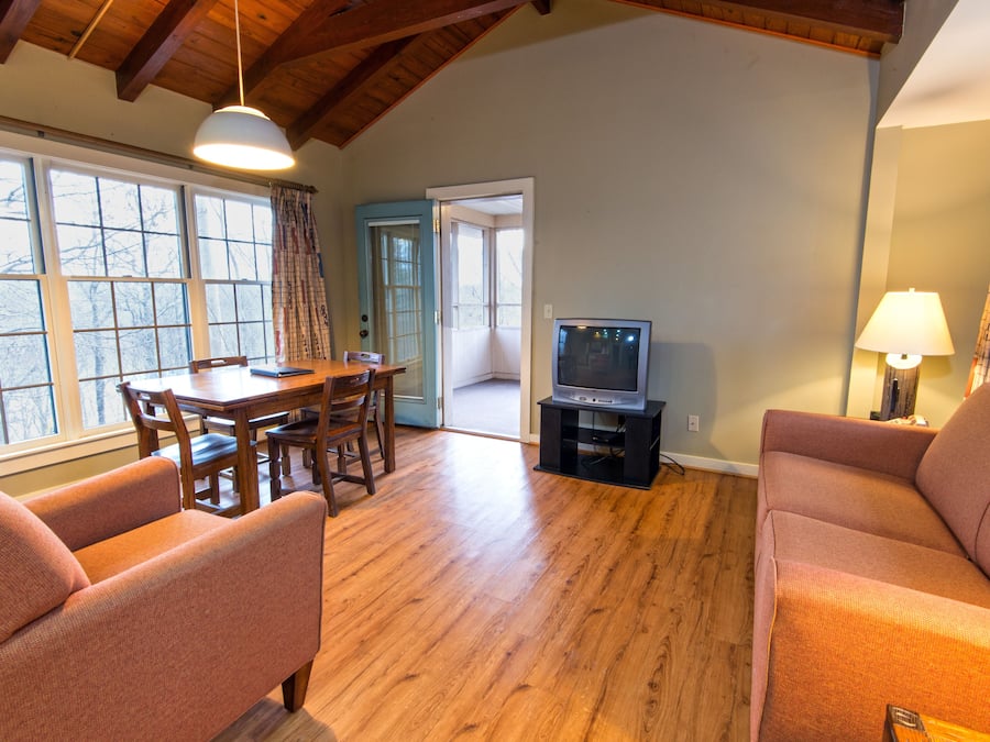 Cottage, 1 camera da letto | Area soggiorno | TV a schermo piatto