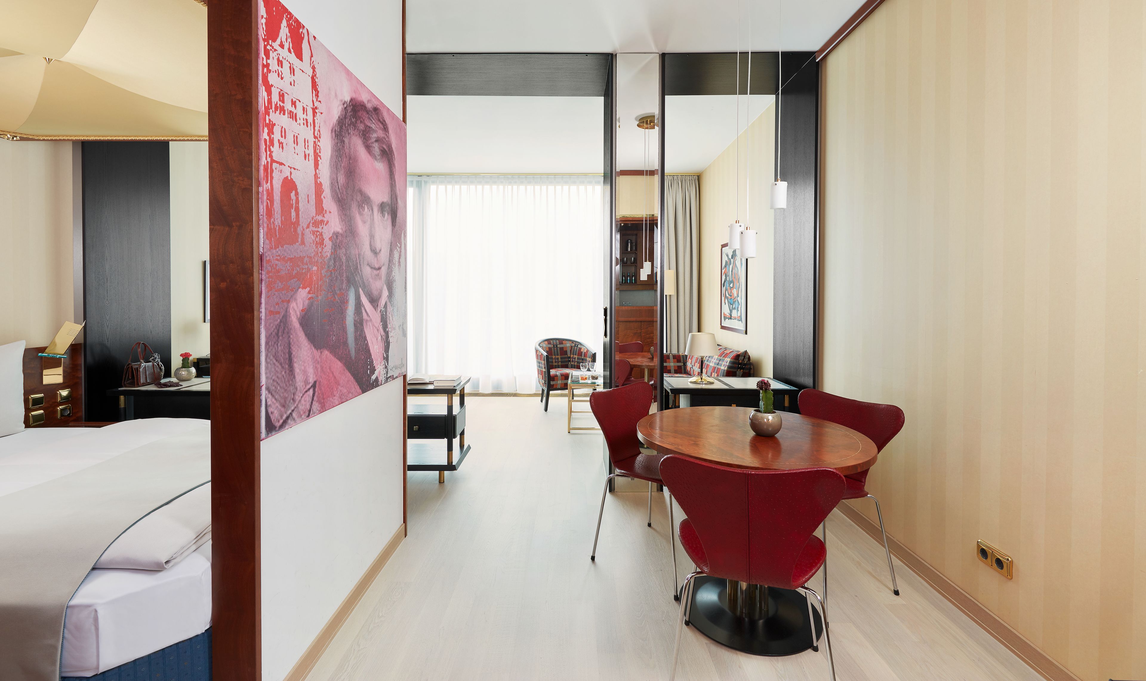 Restauration dans la chambre