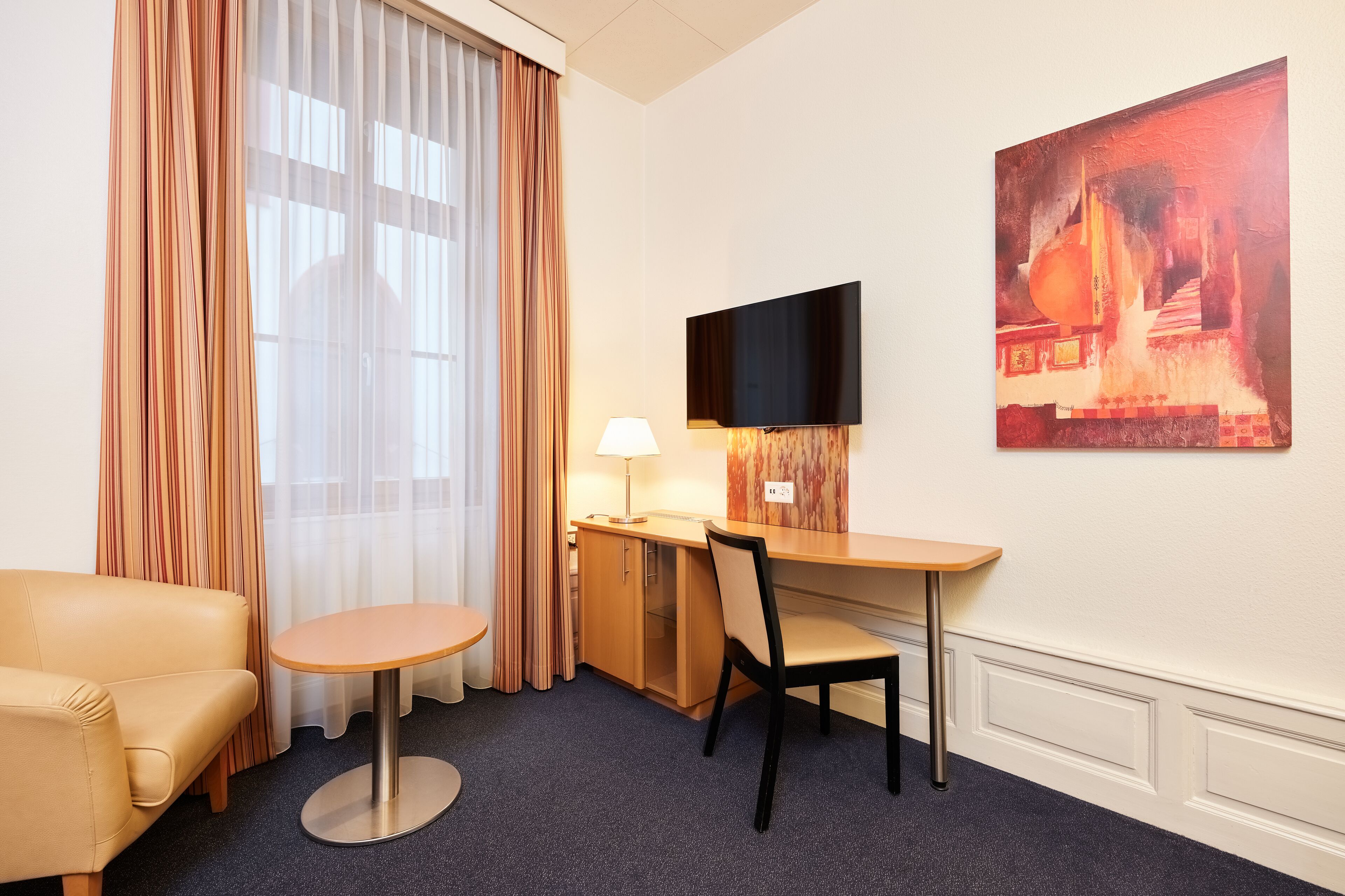 double or twin room | minibar, in-room safe, desk, blackout curtains