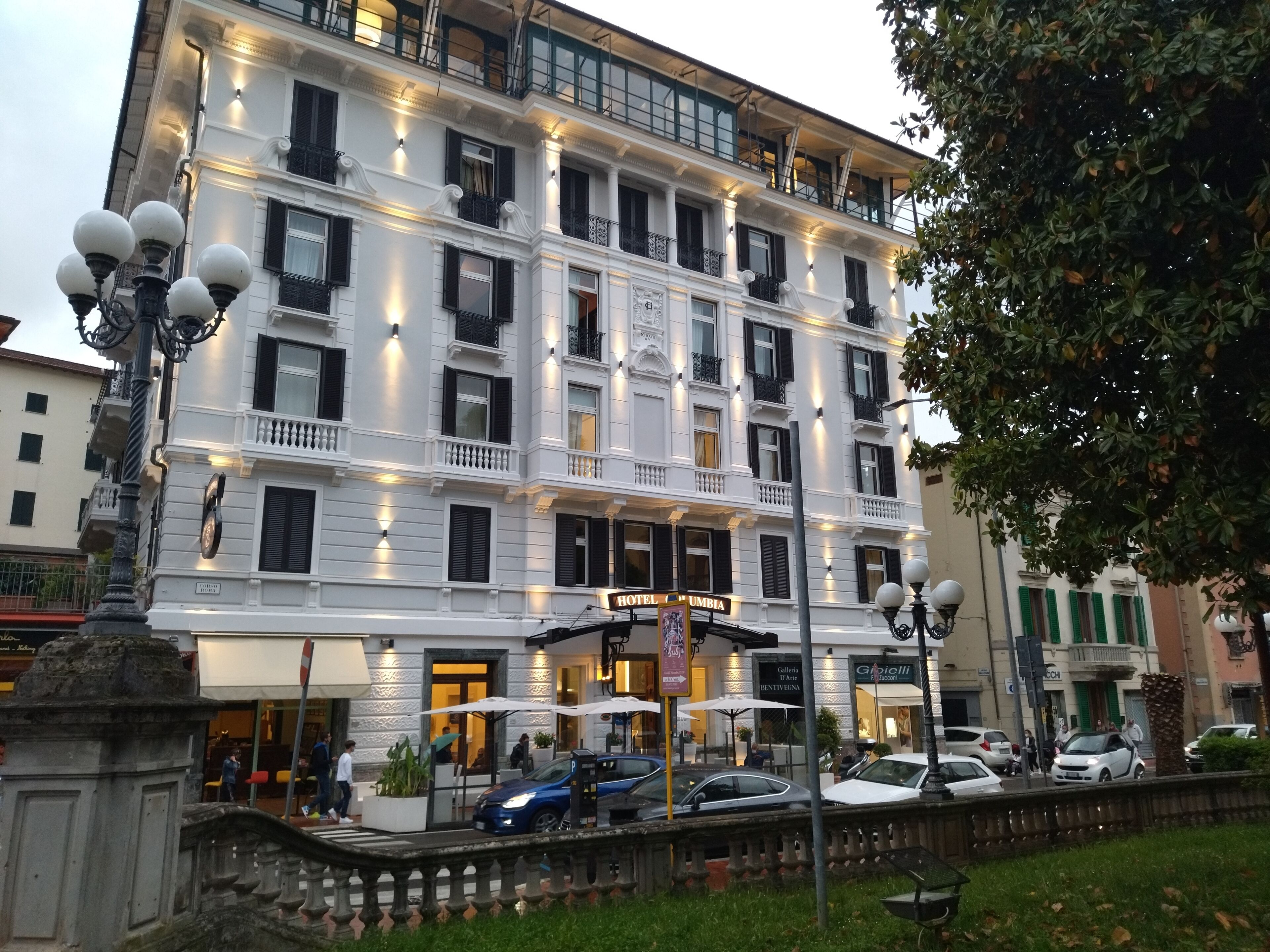 Façade de l’hébergement