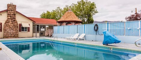 Seasonal outdoor pool