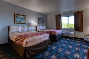 Basic Double Room, 2 Double Beds | Individually decorated, individually furnished, desk, iron/ironing board