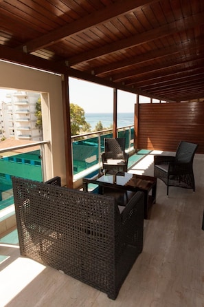 Suite, Partial Sea View | Balcony