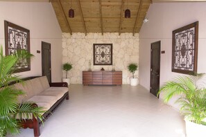Sitzecke in der Lobby