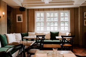 Lunch and dinner served, local cuisine