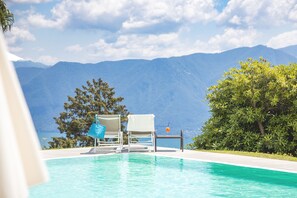 Indoor pool, outdoor pool, open 8:00 AM to 8:00 PM, pool umbrellas