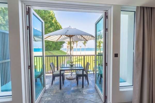 Utsikt mot havet/stranden