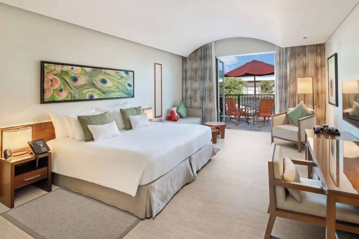 Premium bedding, down comforters, memory foam beds, minibar