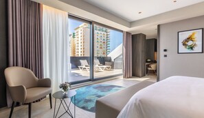 Premium Room, Terrace (Hot Tub) | Minibar, in-room safe, desk, blackout drapes