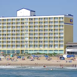 On the beach