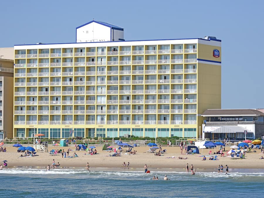 On the beach