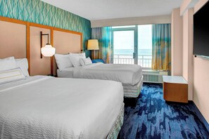 Premium bedding, down comforters, iron/ironing board - Fairfield Inn & Suites by Marriott Virginia Beach Oceanfront (Virginia Beach)